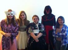 Myra's costume party