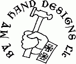 By My Hand Designs hammer in hand logo