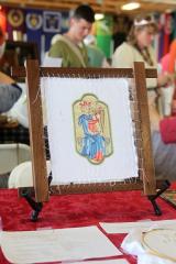 Embroidery by Amalie von Hohensee, Order of the Laurel, East Embroidery